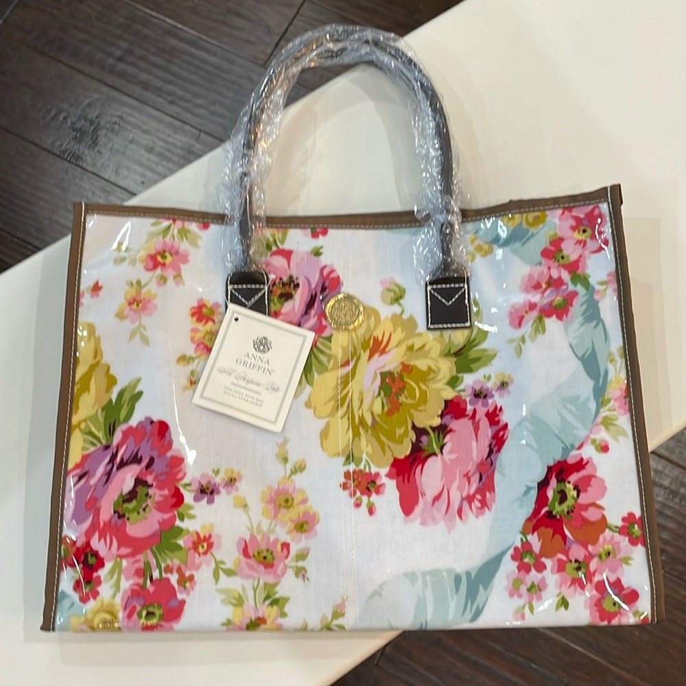 Anna Griffin All Purpose Tote FG569 Rose 2019 NWT